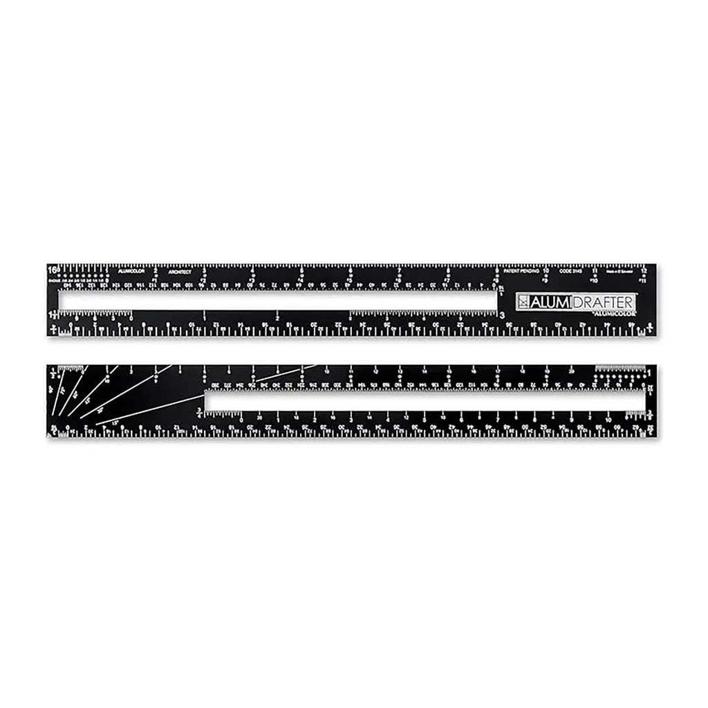 Architect AlumiDrafter Black, 12in
