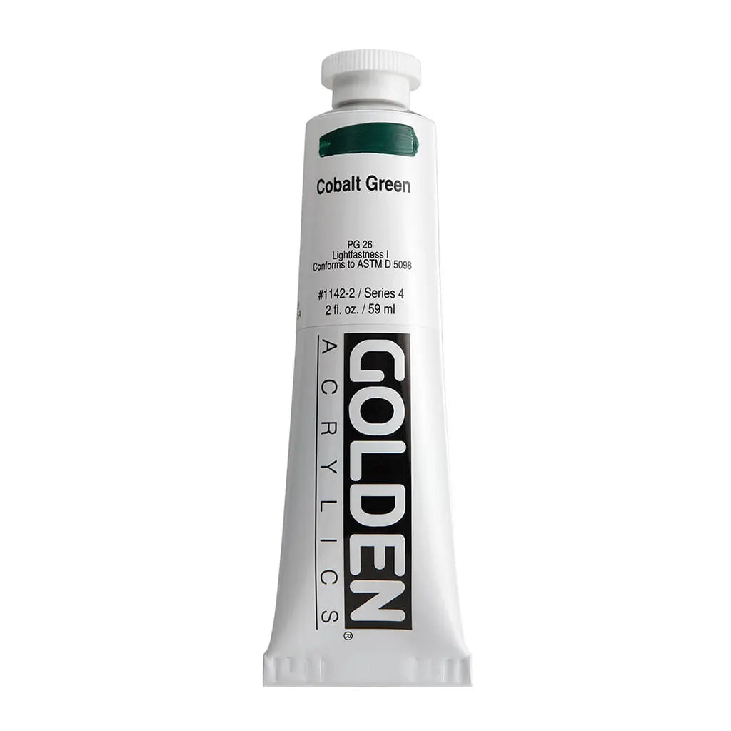 Golden Heavy Body Acrylic 2oz Cobalt Green S4