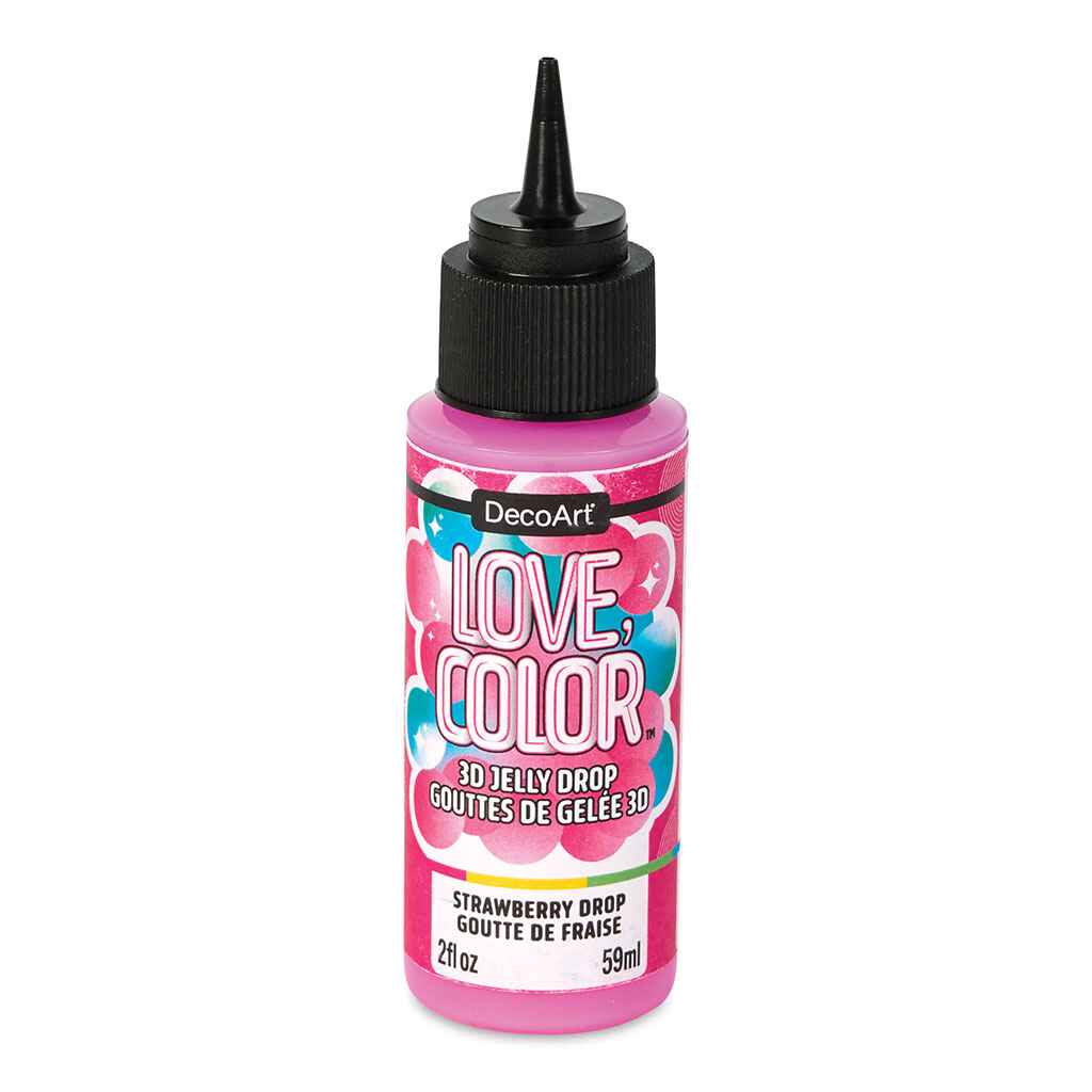 Love Color 3D Jelly Drops, 2oz