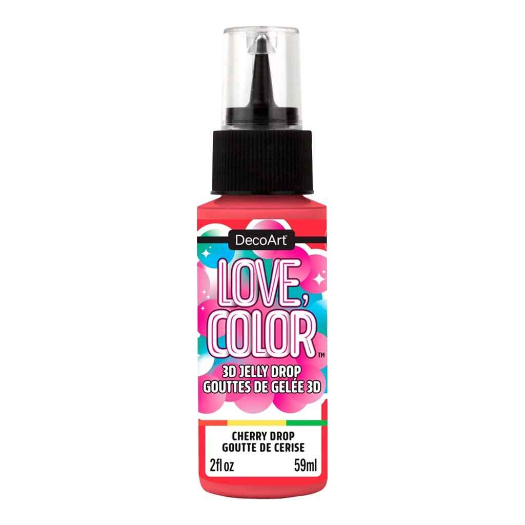 Love Color 3D Jelly Drops, 2oz