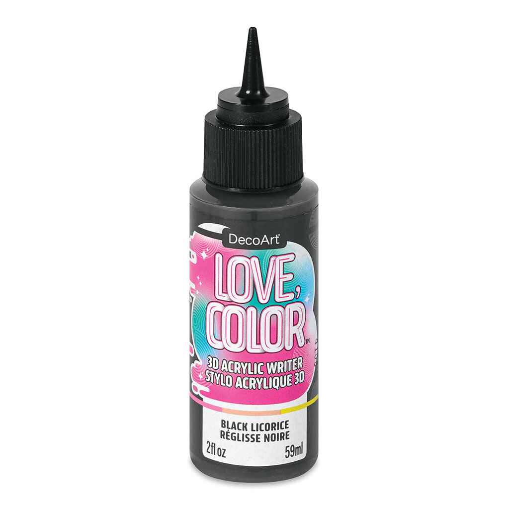 Love Color 3D Acrylic Writer, 2oz