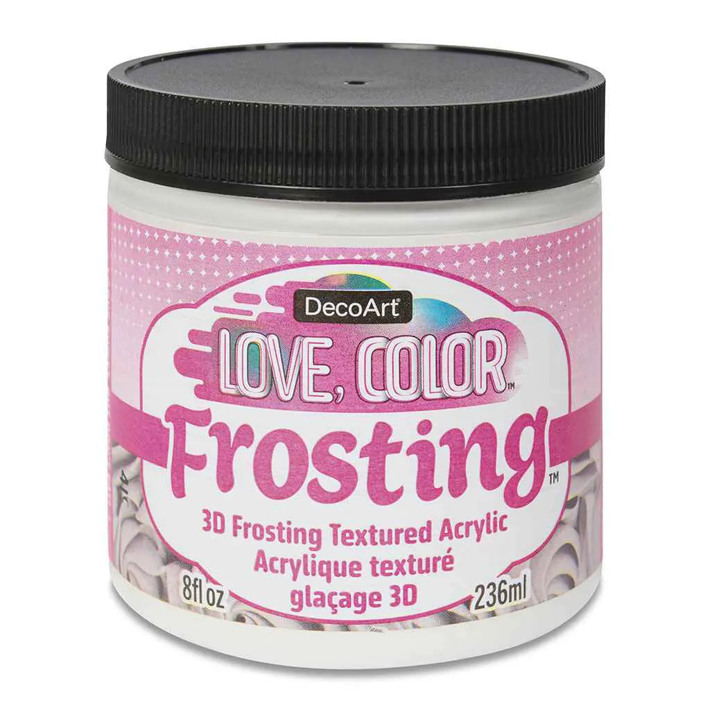 Love Color Frosting  8oz, Frosting White
