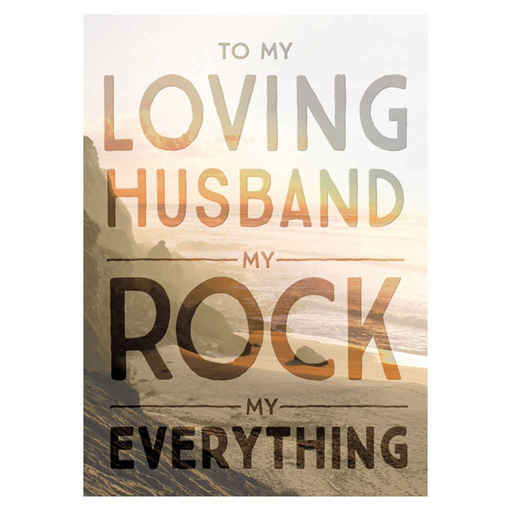 Loving Husband Birthday Greeting Card