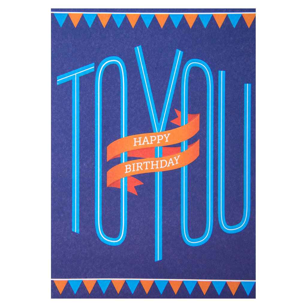 Happy Birthday To You Tall Card-Birthday-His