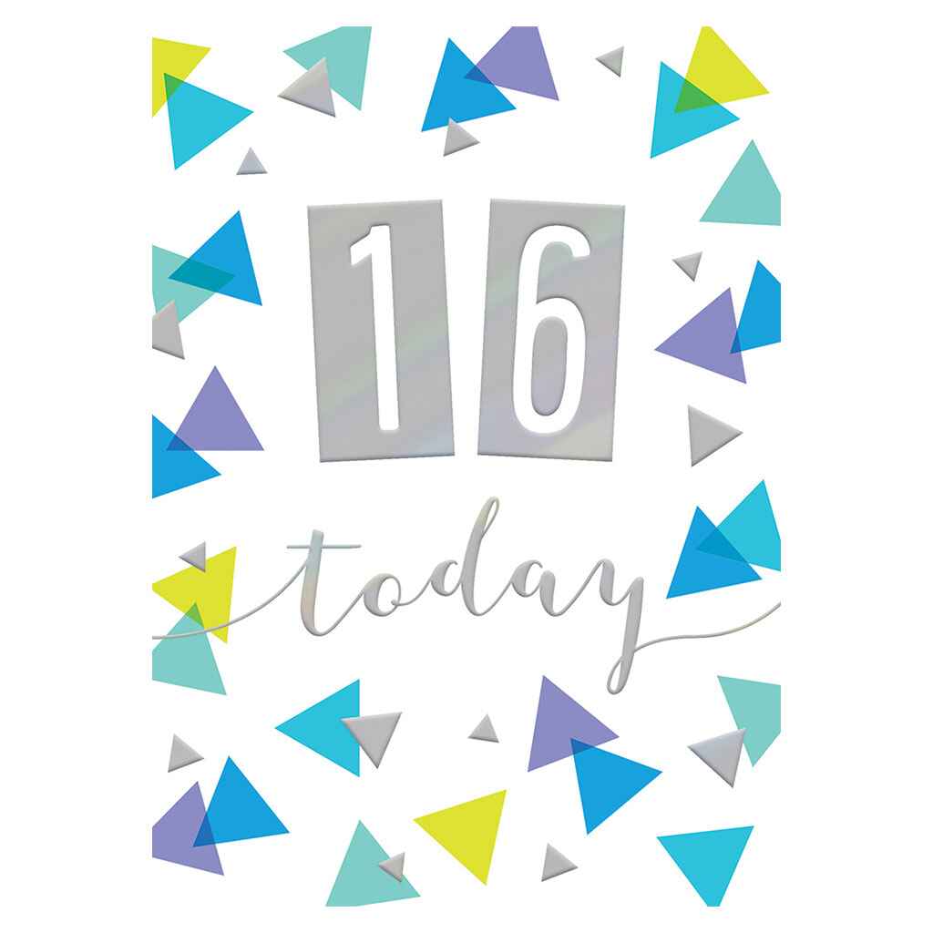 Triangles 16 Greeting Card