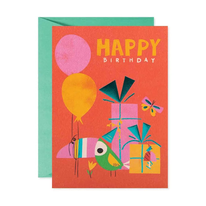 Birthday Party Toucan Card