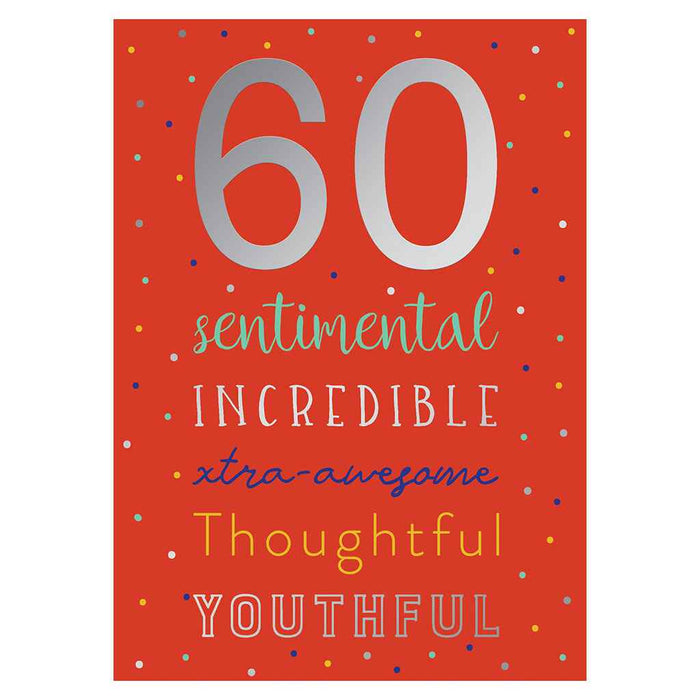 60 Acronym Greeting Card