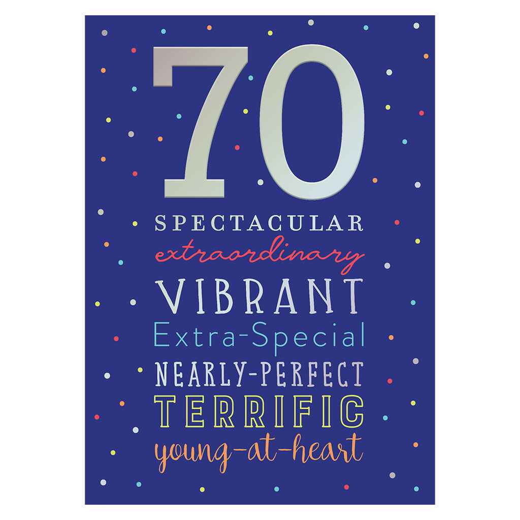 70 Acronym Greeting Card