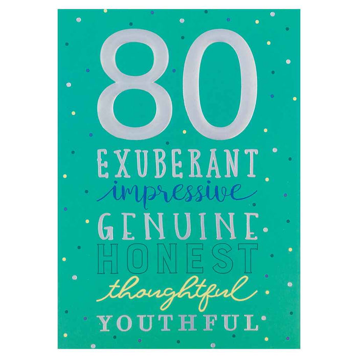 80 Acronym Greeting Card