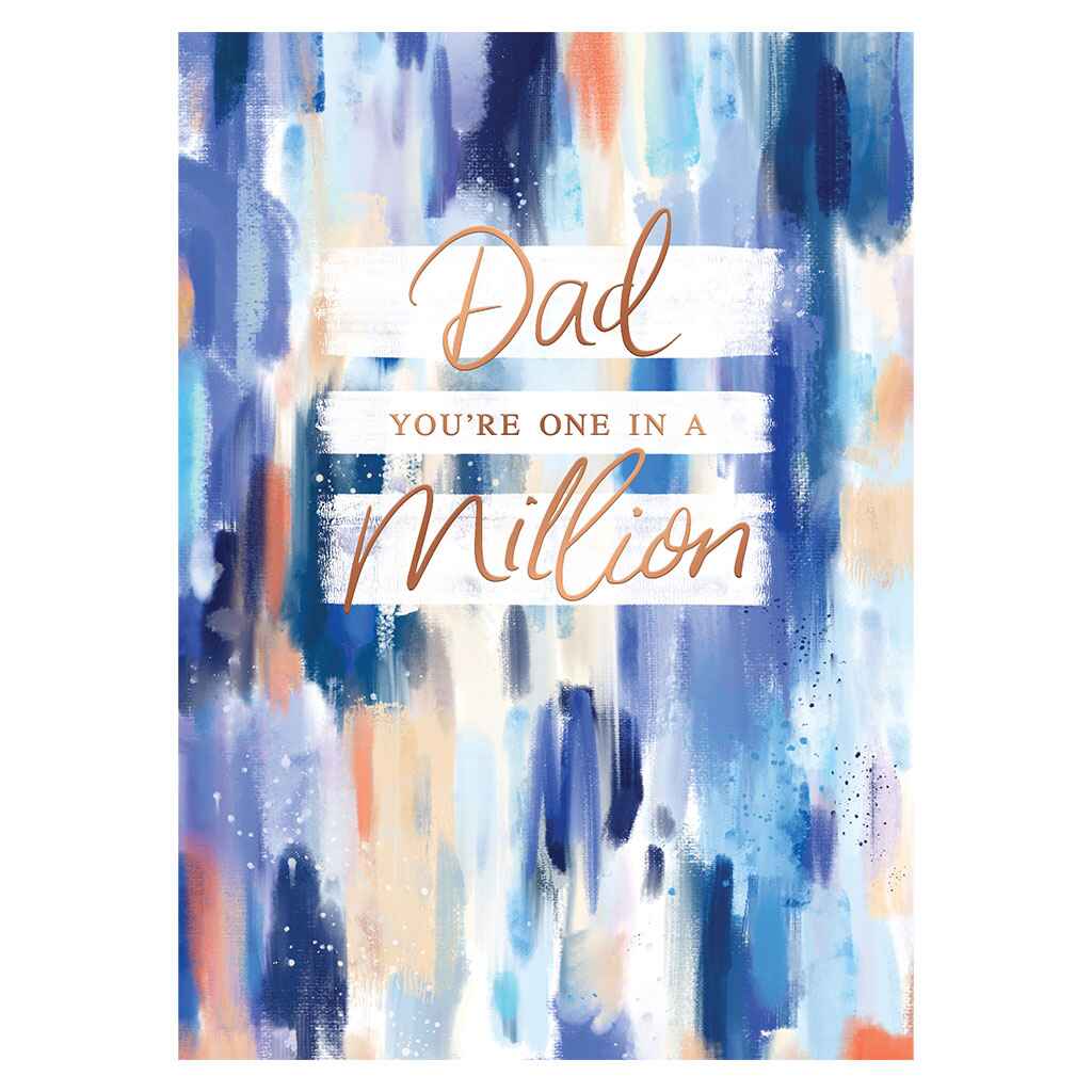 Dad One in a Million Greeting Card
