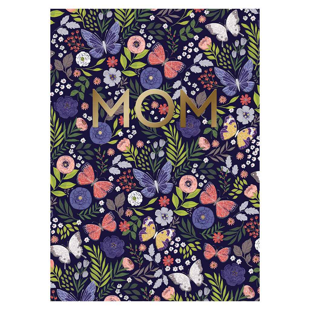 Flowers Fields Forever Mom Greeting Card