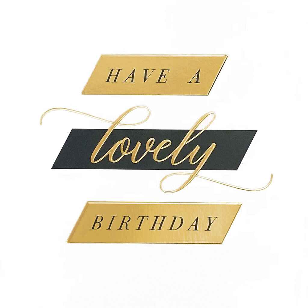 Have a Lovely Birthday Greeting Card