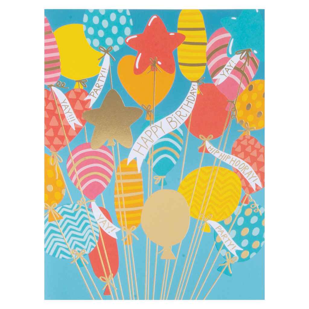 Big Fun Balloons Greeting Card