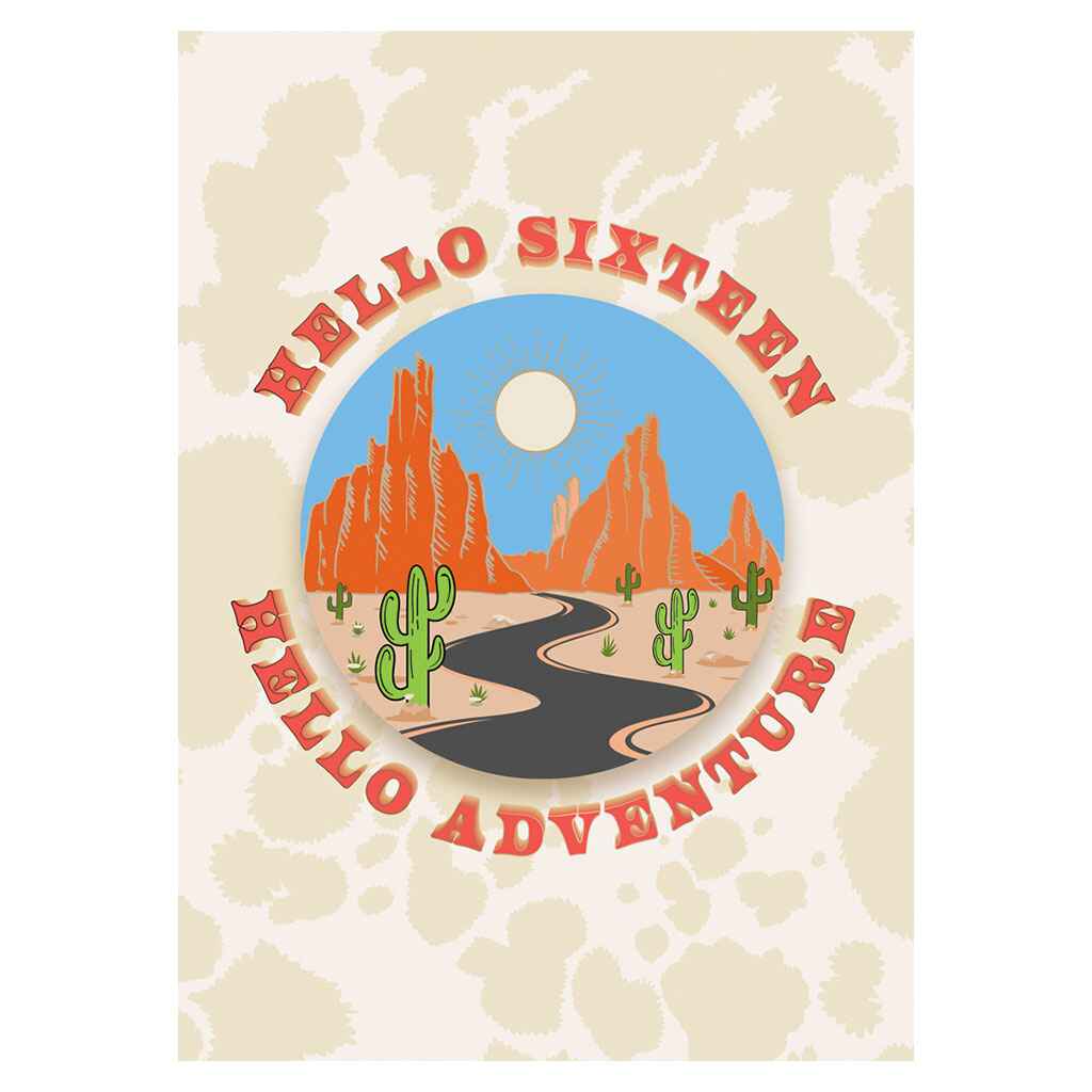 Your 16th Birthday Greeting Card