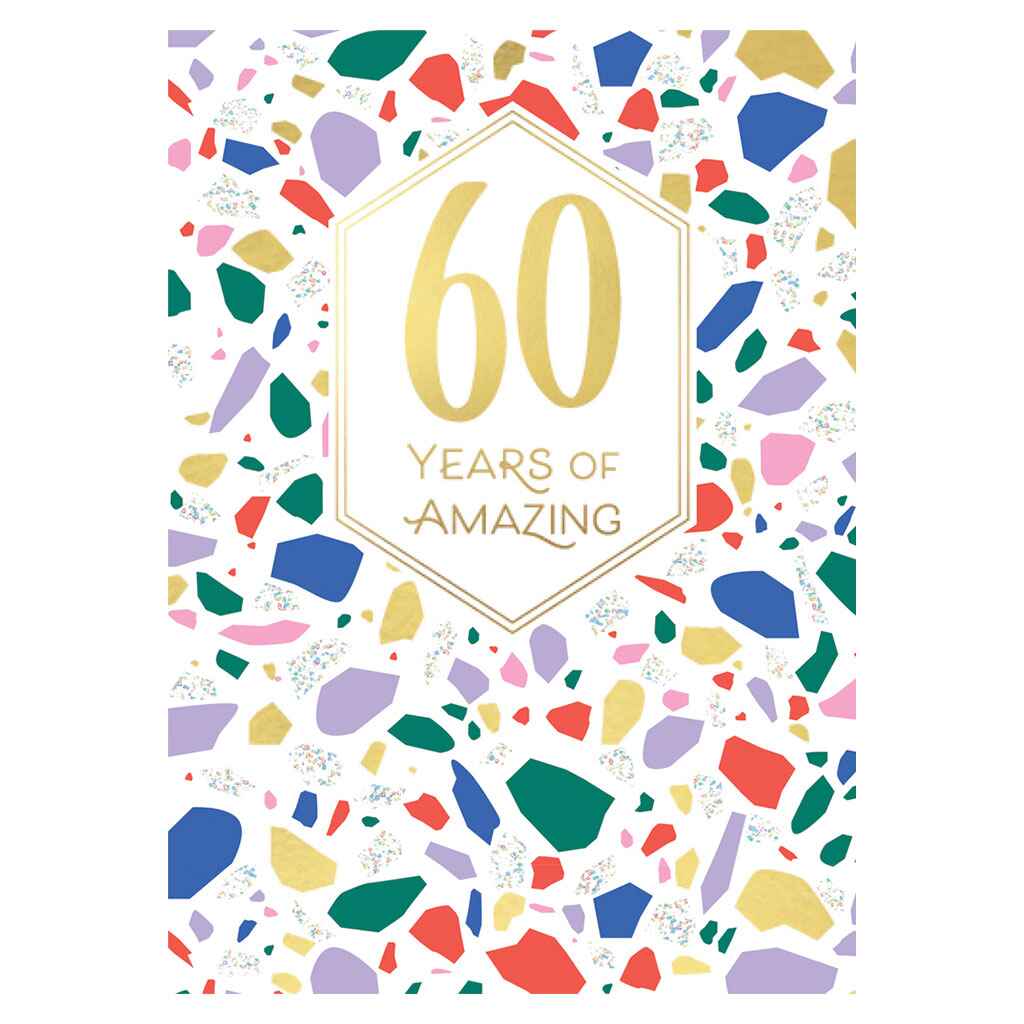 Amazing 60 Greeting Card