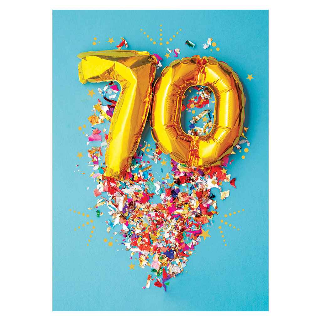 Look Who Is 70 Greeting Card