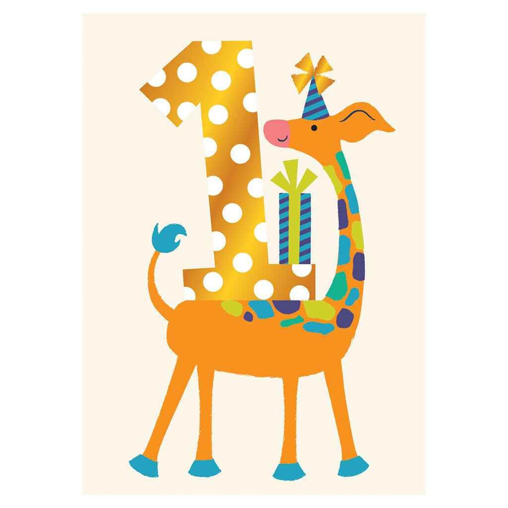 One-derful Greeting Card