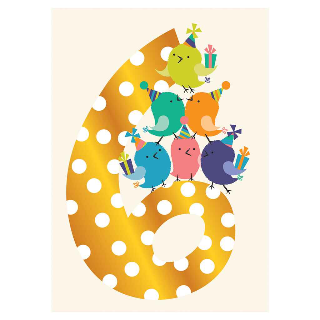 Six Wishes Greeting Card