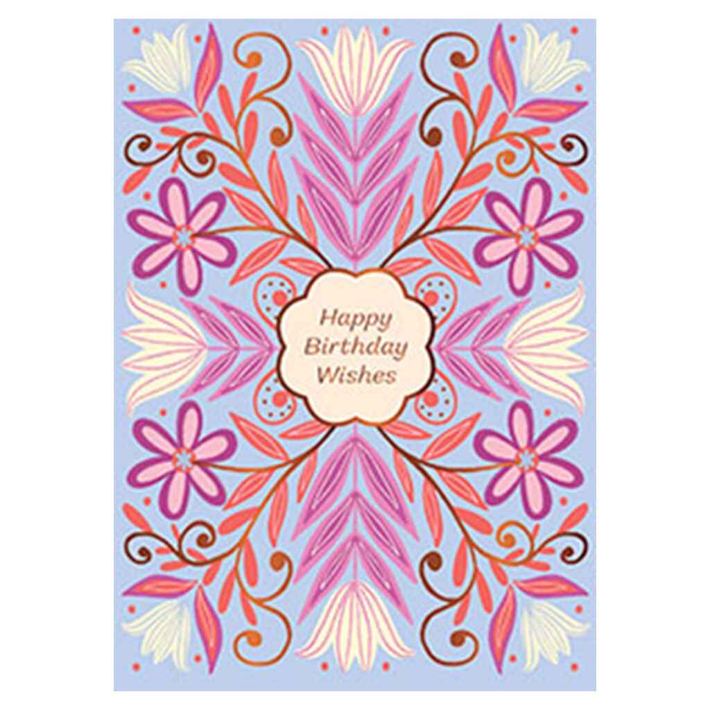 Kaleidoscope Wishes Greeting Card