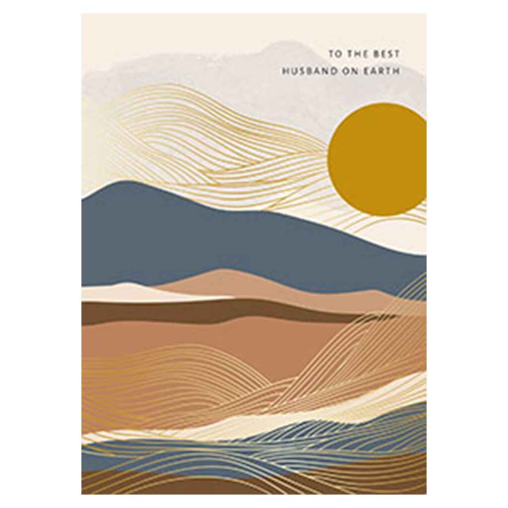 Best Husband Journey Greeting Card