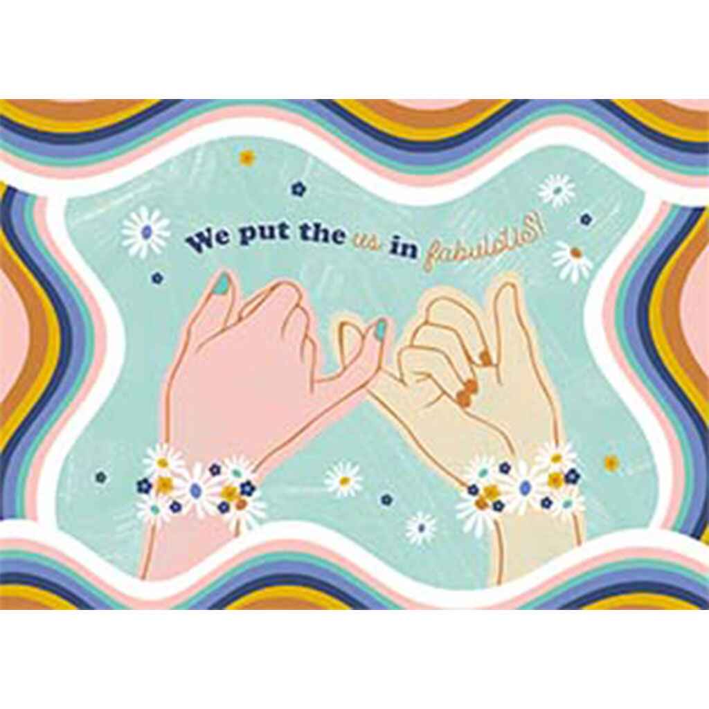 Fabulous Friends Friendship Greeting Card