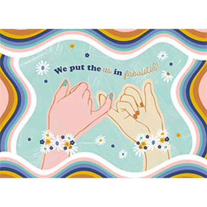 Fabulous Friends Friendship Greeting Card