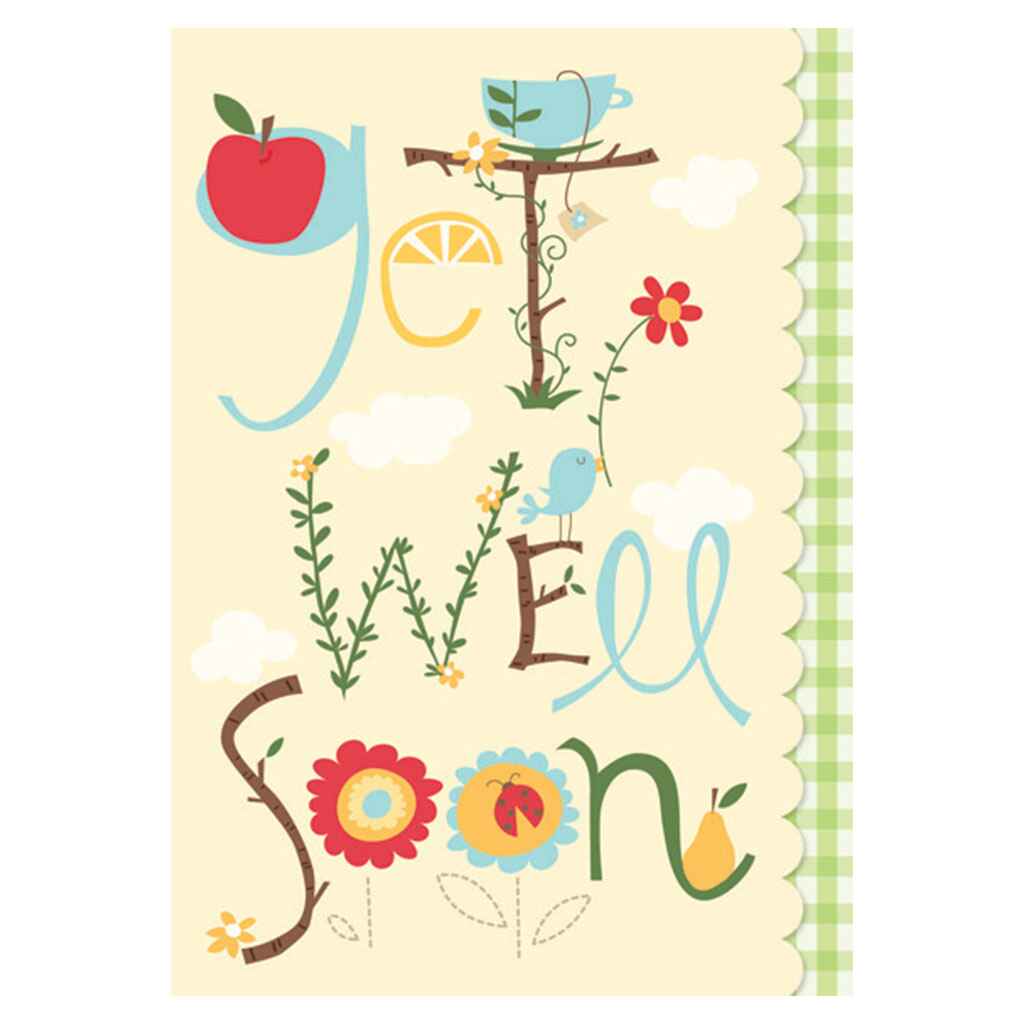 Nature Get Well Greeting Card