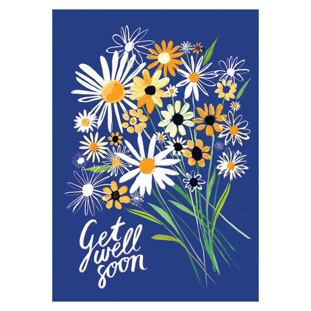Wildflowers Bouquet Greeting Card