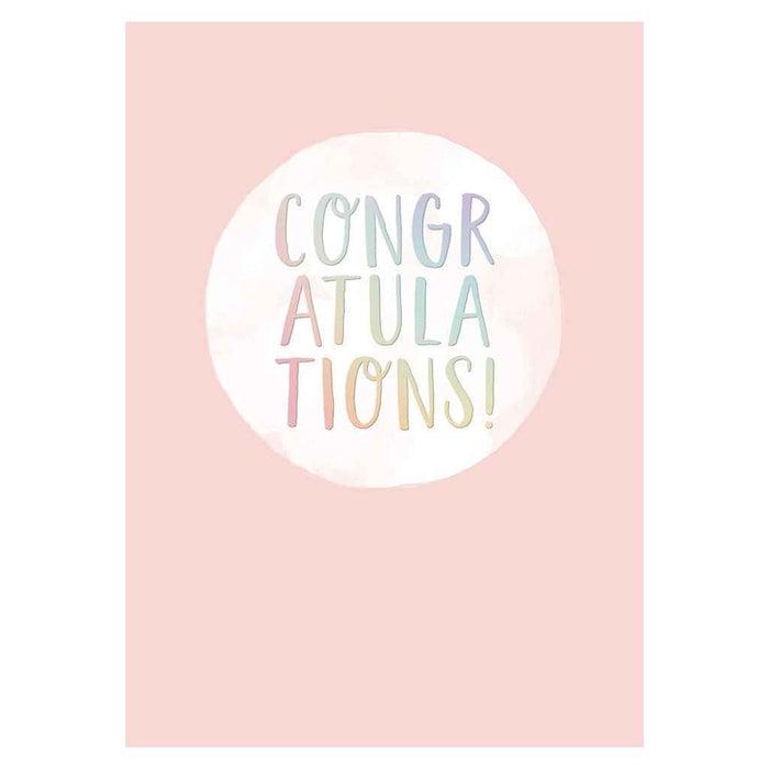 Congratulations Girl Greeting Card
