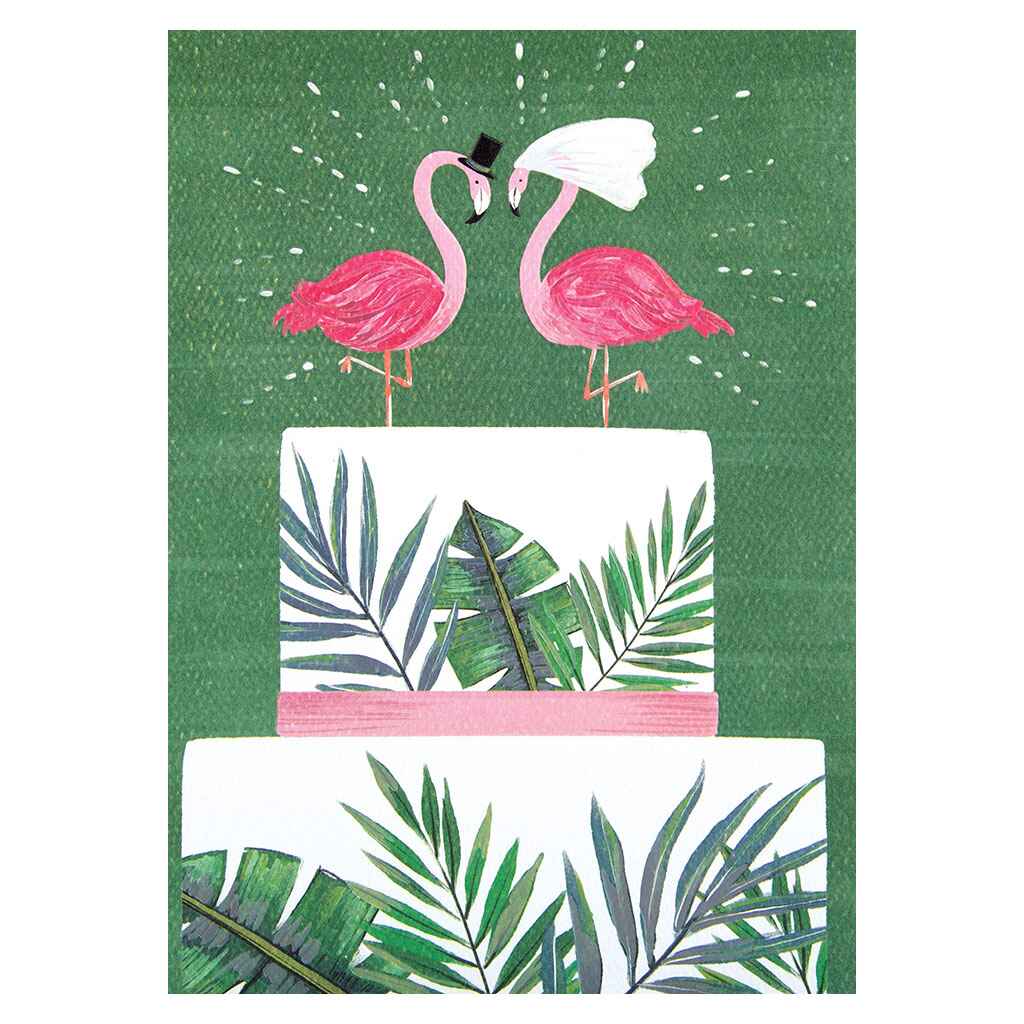 Tropical I Do Greeting Card