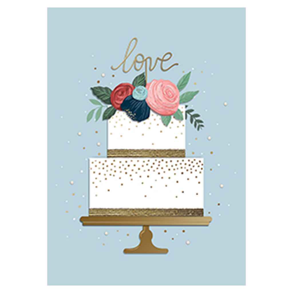 Lovely Cake Greeting Card