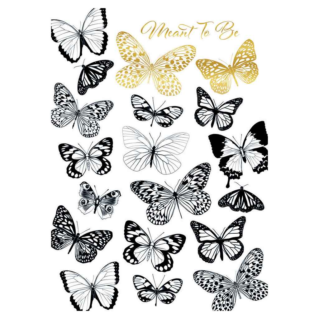 Meant To Be Butterflies Greeting Card