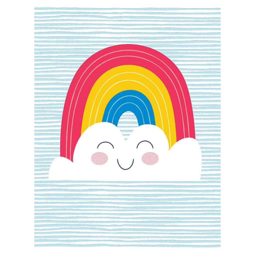 Happy Rainbow Greeting Card