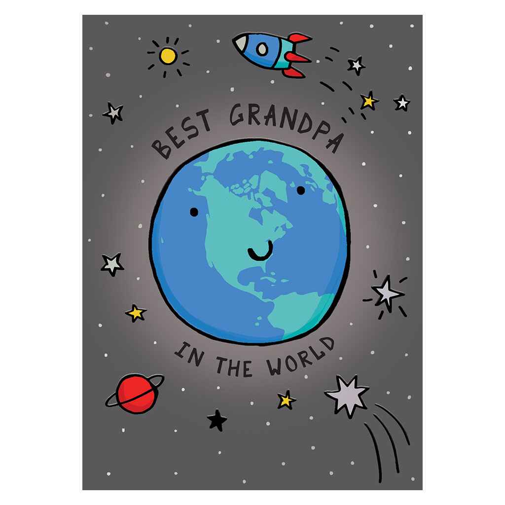 Best Grandpa in the World Greeting Card