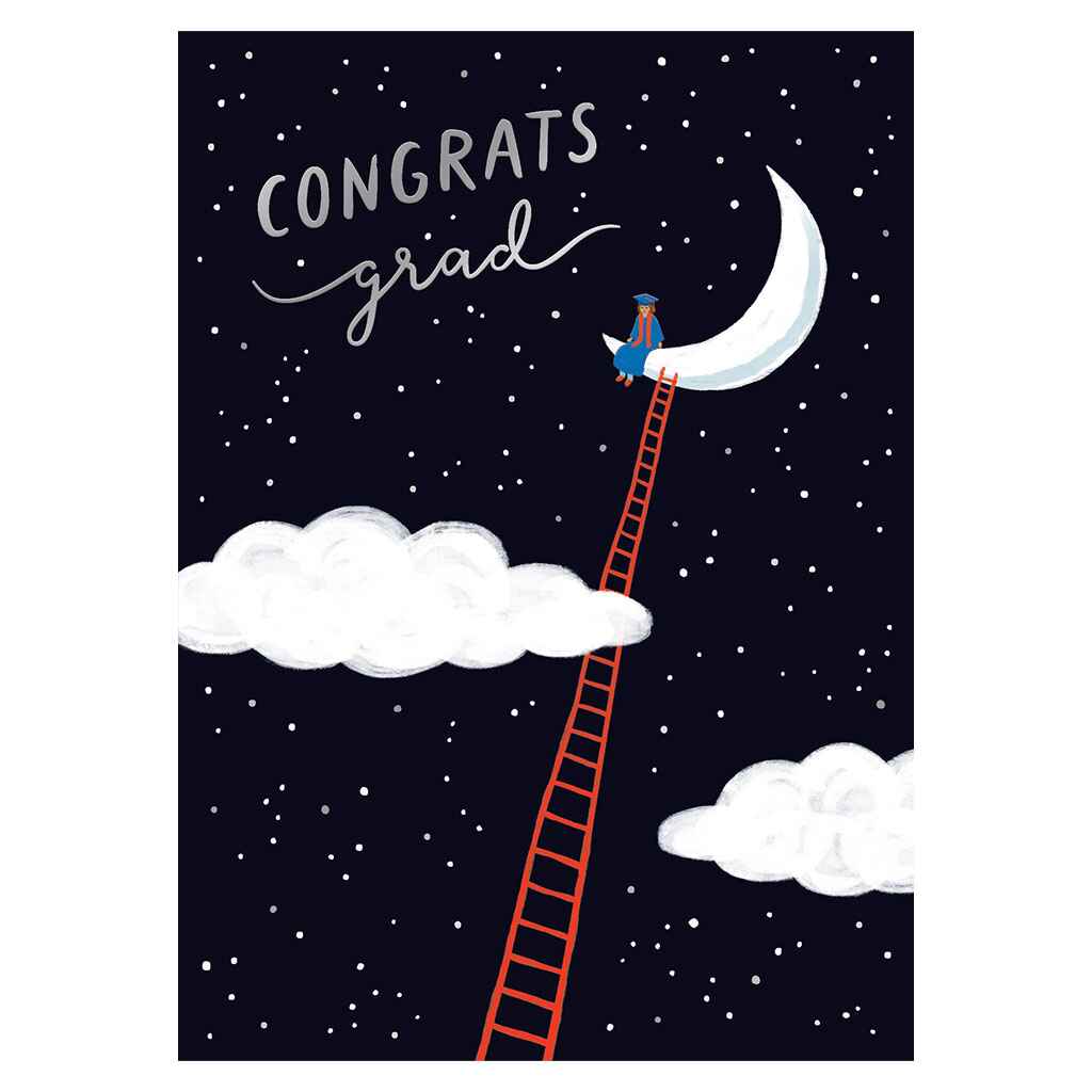Ladder and Stars Greeting Card