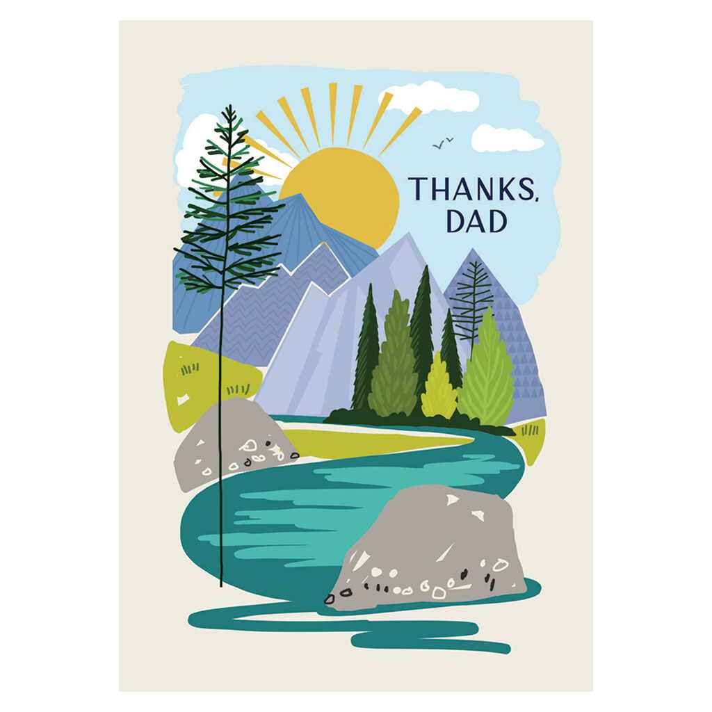 Mountain Sunrise Greeting Card