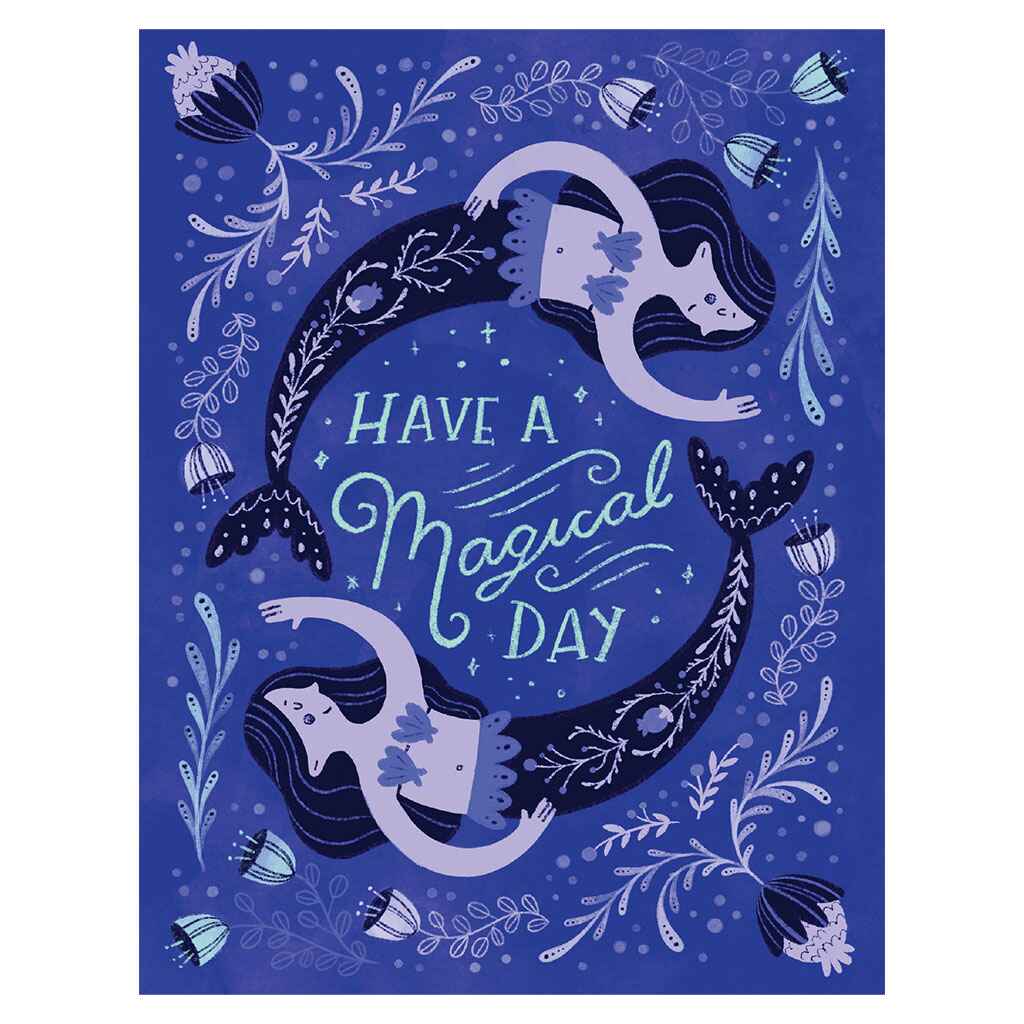 Magical Mermaids Greeting Card