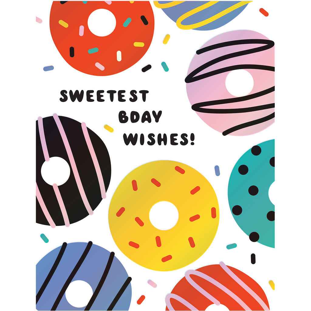 Sweet Donut Wishes Greeting Card