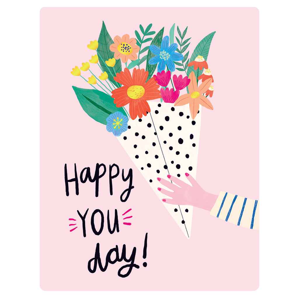 Your Day Bouquet Greeting Card