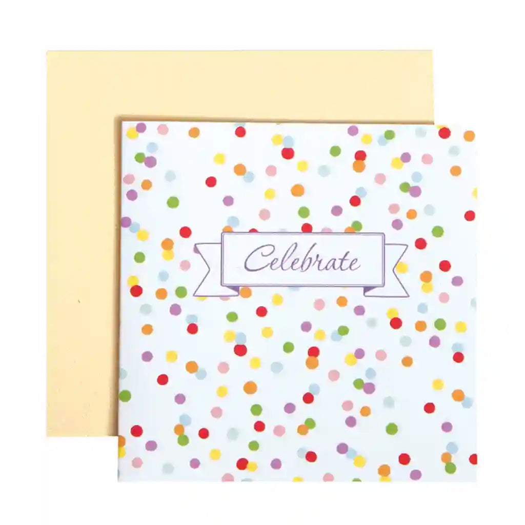 Confetti Gift Enclosure Card