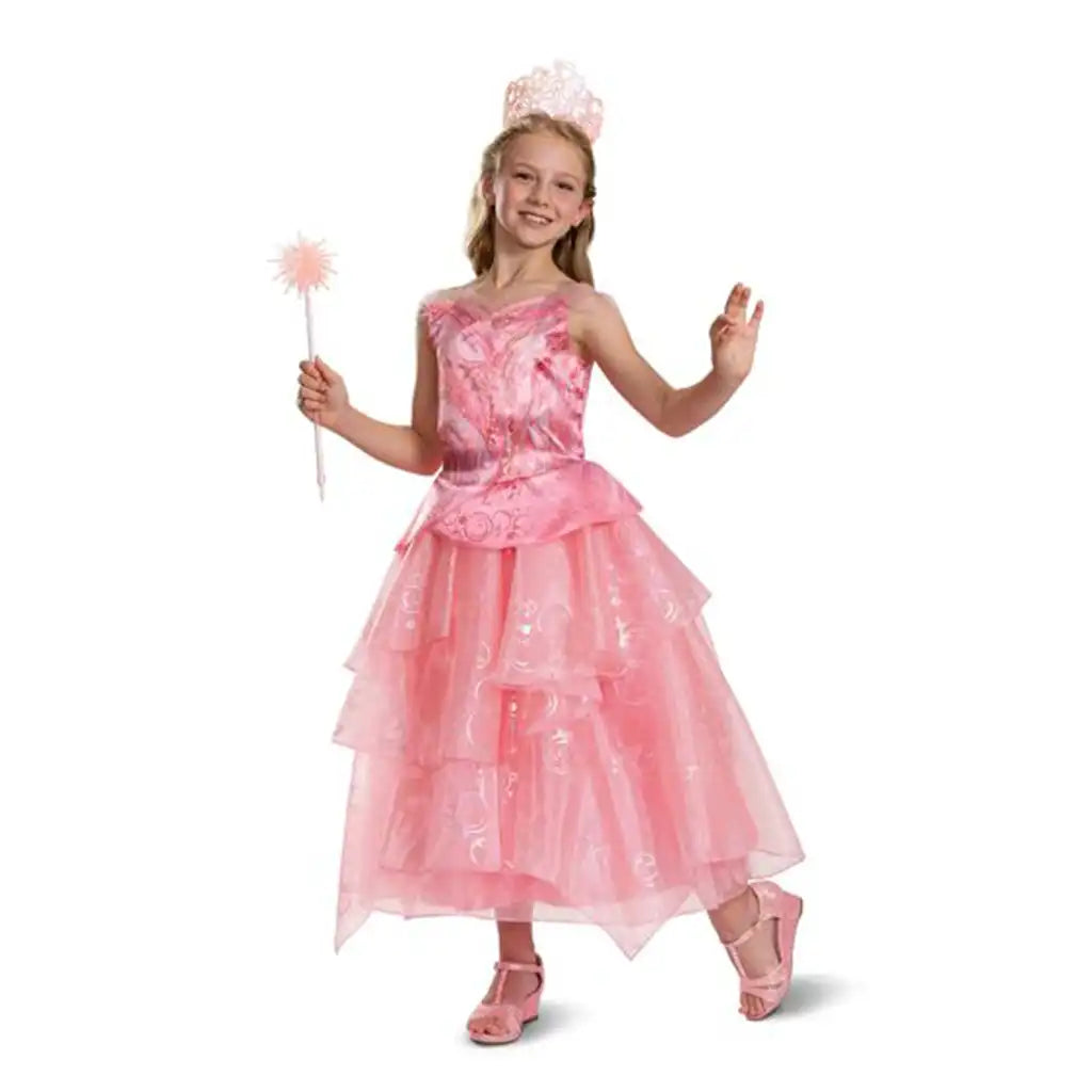 Glinda Pink Dress Deluxe Costume