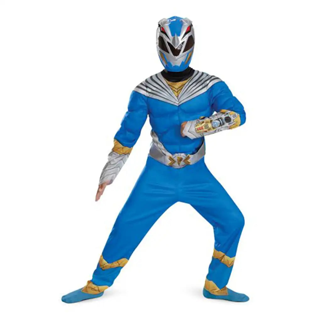 Blue Ranger Cosmic Fury Classic Muscle Costume
