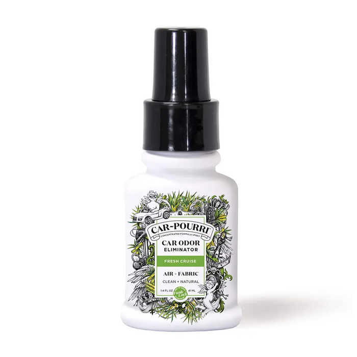Car Pourri Air + Fabric, Fresh Cruise, Odor Refresher, 1.4oz