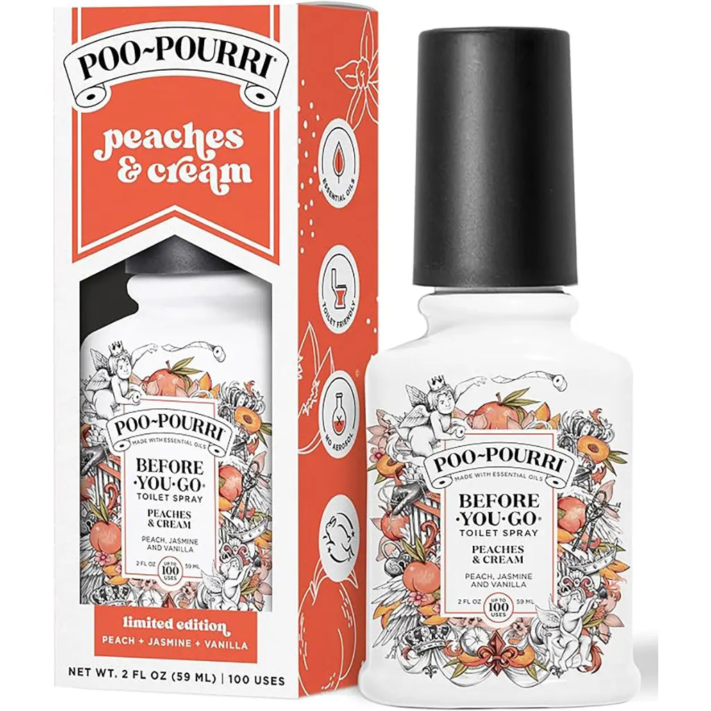 Poo Pourri Peaches &amp; Cream, 2oz