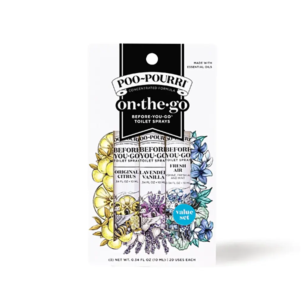 Poo Pourri Toilet Spray 3pk, 10ml