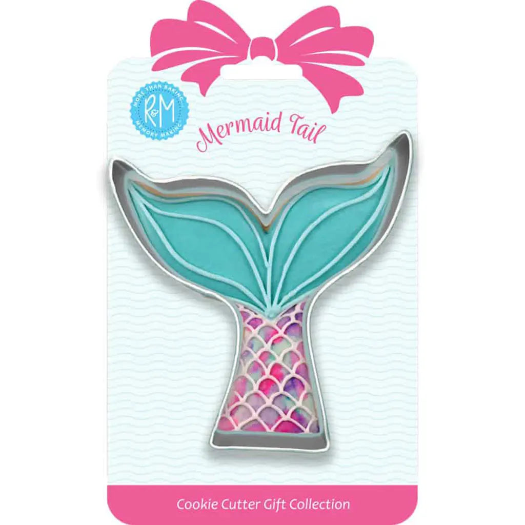 Mermaid Tail Cookie Cutter, 3.75in