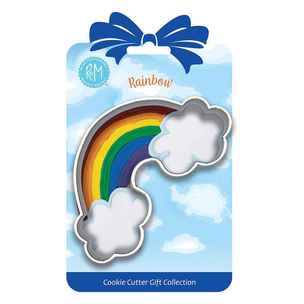Rainbow Cookie Cutter, 4.75in