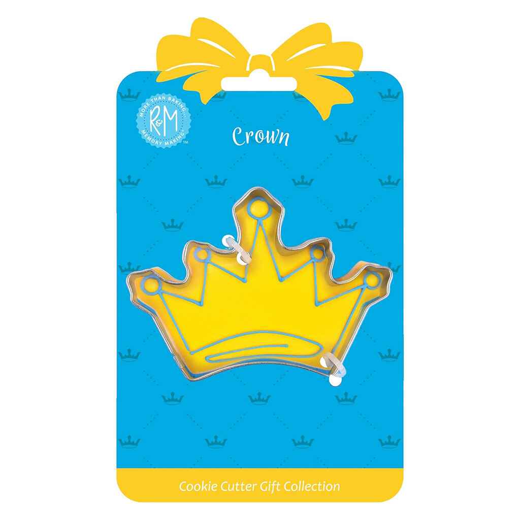 Crown Coronation Cookie Cutter, 3.5in