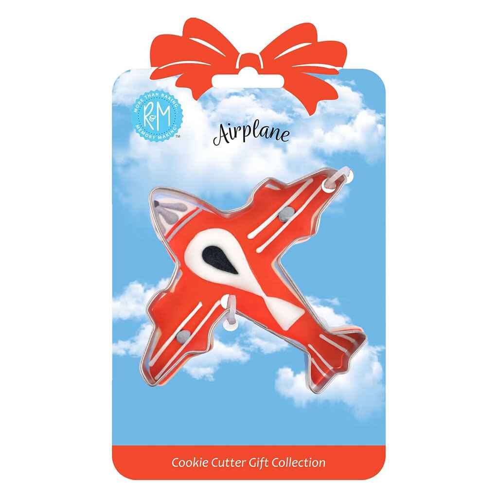 Airplane Cookie Cutter 4in