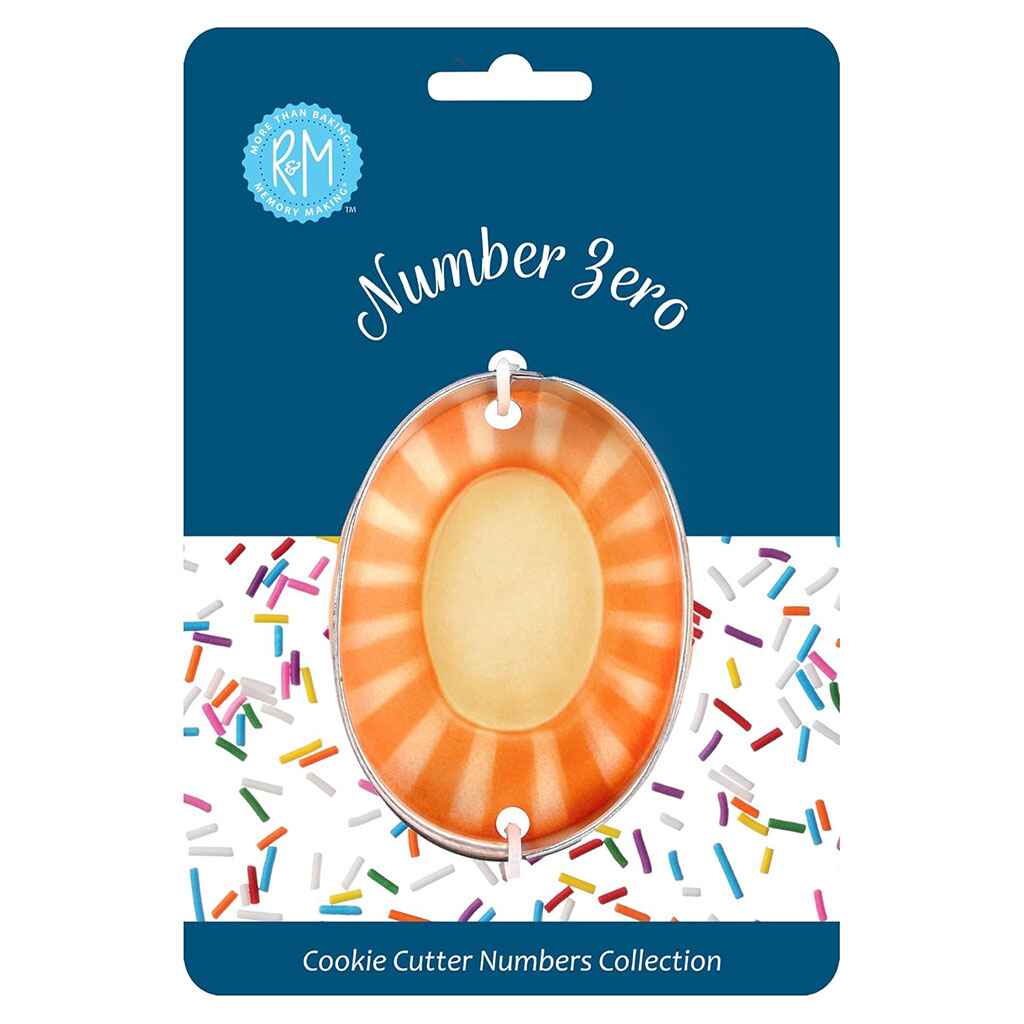 Number Cookie Cutter, 3in